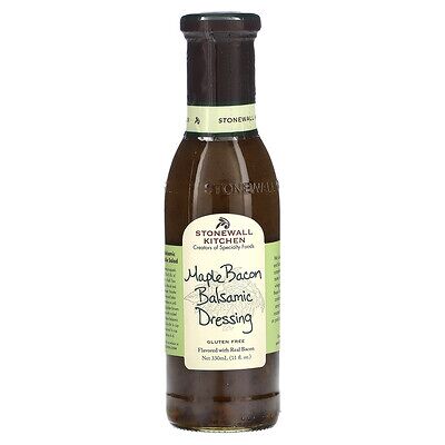 Stonewall Kitchen, Maple Bacon Balsamic Dressing, 11 fl oz (330 ml) Stonewall Kitchen, Maple Bacon Balsamic Dressing, 11 fl oz (330 ml)