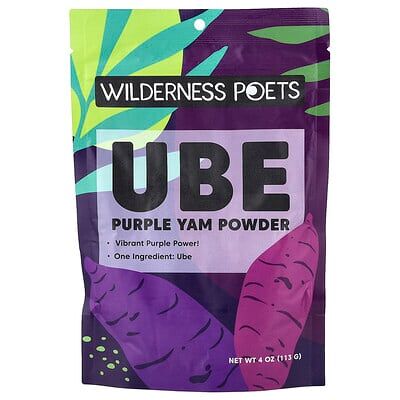 Wilderness Poets, Ube Purple Yam Powder, 4 oz (113 g) Wilderness Poets, Ube Purple Yam Powder, 4 oz (113 g)