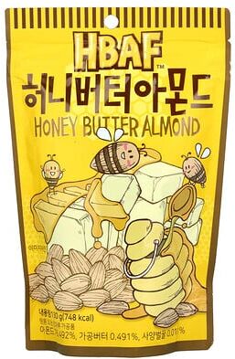 HBAF, Honey Butter Almond, 4.23 oz (120 g)