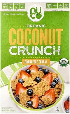 NUCO, Organic Coconut Crunch, Grain-Free Cereal, 10.58 oz (300 g)