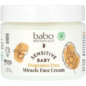 Babo Botanicals, Sensitive Baby Miracle Face Cream, Fragrance Free, 2 oz (57 g) Babo Botanicals, Sensitive Baby Miracle Face Cream, Fragrance Free, 2 oz (57 g)