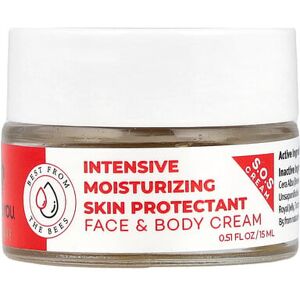 Bee & You, Intensive Moisturizing Skin Protectant Face & Body Cream, 0.51 fl oz (15 ml) Bee & You, Intensive Moisturizing Skin Protectant Face & Body Cream, 0.51 fl oz (15 ml)