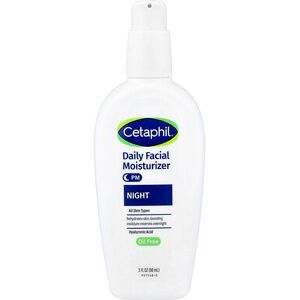 Cetaphil Daily Facial Moisturizer, Night, 3 fl oz (88 ml) Cetaphil Daily Facial Moisturizer, Night, 3 fl oz (88 ml)