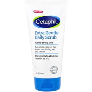 Cetaphil Extra Gentle Daily Scrub, Normal to Oily Skin, 6 fl oz (178 ml) Cetaphil Extra Gentle Daily Scrub, Normal to Oily Skin, 6 fl oz (178 ml)