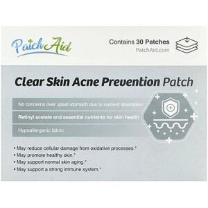PatchAid, Clear Skin Acne Prevention Patch, 30 Patches PatchAid, Clear Skin Acne Prevention Patch, 30 Patches