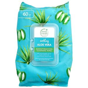 Petal Fresh, Makeup Removing Cleansing Wipes, Soothing Aloe Vera, 60 Wipes Petal Fresh, Makeup Removing Cleansing Wipes, Soothing Aloe Vera, 60 Wipes