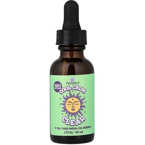 Purifect, Cool Calm Clear, Tea Tree Facial Oil Serum, 1 fl oz (30 ml) Purifect, Cool Calm Clear, Tea Tree Facial Oil Serum, 1 fl oz (30 ml)