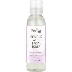 Reviva Labs, Glycolic Acid Facial Toner, 4 fl oz (118 ml) Reviva Labs, Glycolic Acid Facial Toner, 4 fl oz (118 ml)