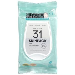 VT Cosmetics, 31 Skin Pack, Cica, 100 Sheets VT Cosmetics, 31 Skin Pack, Cica, 100 Sheets