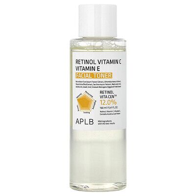 APLB, Retinol Vitamin C Vitamin E Facial Toner, 5.41 fl oz (160 ml) APLB, Retinol Vitamin C Vitamin E Facial Toner, 5.41 fl oz (160 ml)