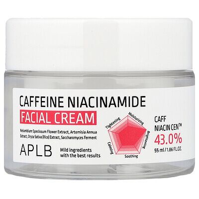 APLB, Caffeine Niacinamide Facial Cream , 1.86 fl oz (55 ml) APLB, Caffeine Niacinamide Facial Cream , 1.86 fl oz (55 ml)