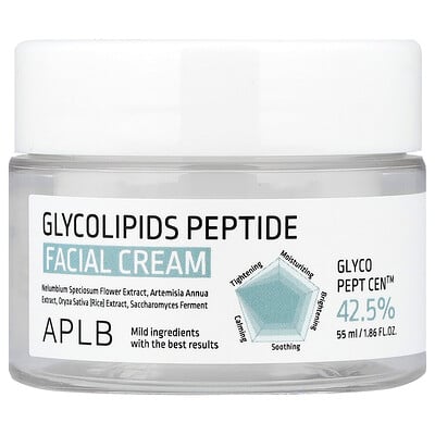 APLB, Glycolipids Peptide Facial Cream , 1.86 fl oz (55 ml) APLB, Glycolipids Peptide Facial Cream , 1.86 fl oz (55 ml)