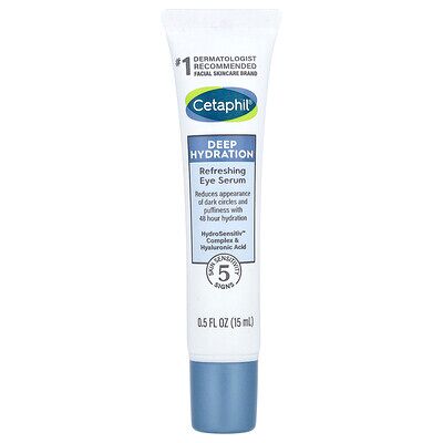 Cetaphil Deep Hydration, Refreshing Eye Serum, Fragrance Free, 0.5 fl oz (15 ml) Cetaphil Deep Hydration, Refreshing Eye Serum, Fragrance Free, 0.5 fl oz (15 ml)