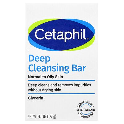 Cetaphil Model 127 g Sensitive Skin Deep Cleansing Bar Cetaphil Model 127 g Sensitive Skin Deep Cleansing Bar