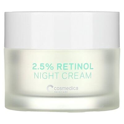Cosmedica Skincare, 2.5% Retinol Night Cream, 1.76 oz (50 g) Cosmedica Skincare, 2.5% Retinol Night Cream, 1.76 oz (50 g)