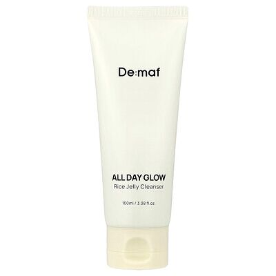 De:maf, All Day Glow, Rice Jelly Cleanser, 3.38 fl oz (100 ml) De:maf, All Day Glow, Rice Jelly Cleanser, 3.38 fl oz (100 ml)