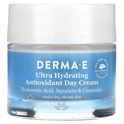 DERMA E, Ultra Hydrating Antioxidant Day Cream, 2 oz (56 g) DERMA E, Ultra Hydrating Antioxidant Day Cream, 2 oz (56 g)