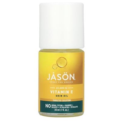 Jason Natural, Vitamin E Skin Oil, 32,000 IU, 1 fl oz (30 ml) Jason Natural, Vitamin E Skin Oil, 32,000 IU, 1 fl oz (30 ml)