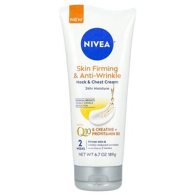 Nivea, Skin Firming & Anti-Wrinkle Neck & Chest Cream, 6.7 oz (189 g) Nivea, Skin Firming & Anti-Wrinkle Neck & Chest Cream, 6.7 oz (189 g)