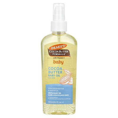 Palmer's, Baby, Cocoa Butter Formula® with Vitamin E, Cocoa Butter Baby Oil, 5.1 fl oz (150 ml) Palmer's, Baby, Cocoa Butter Formula® with Vitamin E, Cocoa Butter Baby Oil, 5.1 fl oz (150 ml)