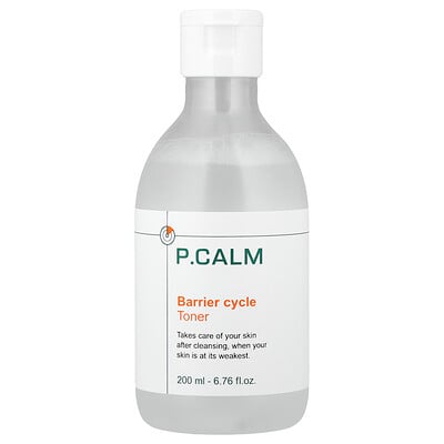 P.CALM, Barrier Cycle Toner, 6.76 fl oz (200 ml) P.CALM, Barrier Cycle Toner, 6.76 fl oz (200 ml)