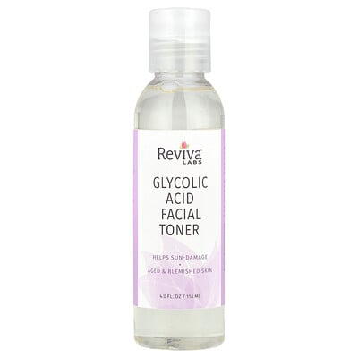 Reviva Labs, Glycolic Acid Facial Toner, 4 fl oz (118 ml) Reviva Labs, Glycolic Acid Facial Toner, 4 fl oz (118 ml)
