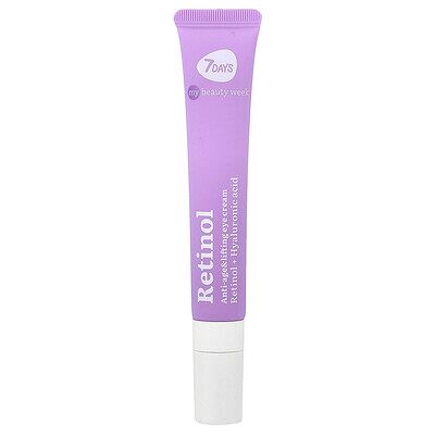7Days Beauty, Retinol, Dual-Action Anti-Age & Lifting Eye Cream, 0.6 fl oz (18 ml) 7Days Beauty, Retinol, Dual-Action Anti-Age & Lifting Eye Cream, 0.6 fl oz (18 ml)