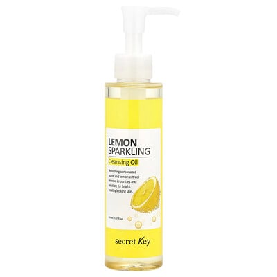 Secret Key, Lemon Sparkling Cleansing Oil, 5.07 fl oz (150 ml) Secret Key, Lemon Sparkling Cleansing Oil, 5.07 fl oz (150 ml)