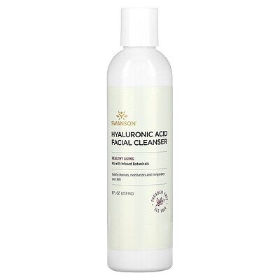 Swanson Vitamins, Hyaluronic Acid Facial Cleanser, 8 fl oz (237 ml) Swanson Vitamins, Hyaluronic Acid Facial Cleanser, 8 fl oz (237 ml)