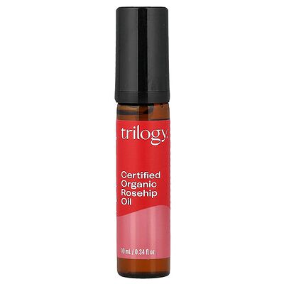 Trilogy, Certified Organic Rosehip Oil, For All Skin Types, 0.34 fl oz (10 ml) Trilogy, Certified Organic Rosehip Oil, For All Skin Types, 0.34 fl oz (10 ml)