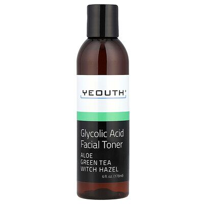 YEOUTH, Glycolic Acid Facial Toner, 6 fl oz (178 ml) YEOUTH, Glycolic Acid Facial Toner, 6 fl oz (178 ml)