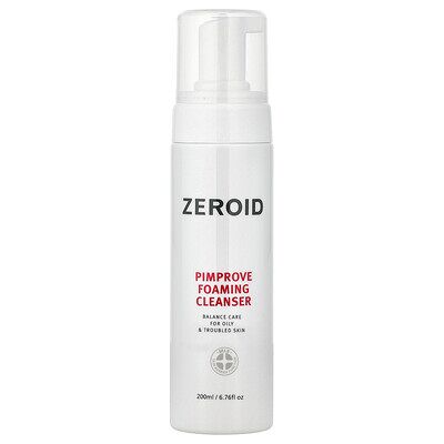 Zeroid, Pimprove Foaming Cleanser, For Oily & Troubled Skin, 6.76 fl oz (200 ml) Zeroid, Pimprove Foaming Cleanser, For Oily & Troubled Skin, 6.76 fl oz (200 ml)