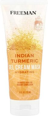 Freeman Beauty, Hydrating Indian Turmeric Gel Cream Beauty Mask, 6 fl oz (175 ml)