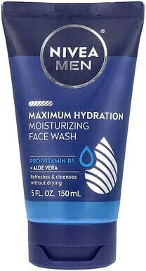 Nivea, Men, Maximum Hydration Moisturizing Face Wash, 5 fl oz (150 ml)