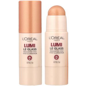 L'Oréal, Lumi, Le Glass Highlighter Stick, 610 Glassy Pearl Eclat, 0.17 oz (5 g) L'Oréal, Lumi, Le Glass Highlighter Stick, 610 Glassy Pearl Eclat, 0.17 oz (5 g)