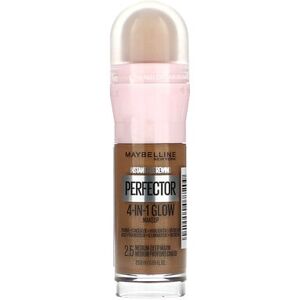 Maybelline, Instant Age Rewind, Perfector 4-in-1 Glow Makeup, 2.5 Medium-Deep Warm, 0.68 fl oz (20 ml) Maybelline, Instant Age Rewind, Perfector 4-in-1 Glow Makeup, 2.5 Medium-Deep Warm, 0.68 fl oz (20 ml)