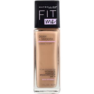 Maybelline, Fit Me®, Dewy + Smooth Foundation, 115 Ivory, 1 fl oz (30 ml) Maybelline, Fit Me®, Dewy + Smooth Foundation, 115 Ivory, 1 fl oz (30 ml)