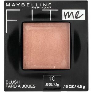 Maybelline, Fit Me, Blush, 10 Buff, 0.16 oz (4.5 g) Maybelline, Fit Me, Blush, 10 Buff, 0.16 oz (4.5 g)