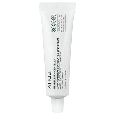 Anua, Heartleaf Centella Red Spot Cream, 1.05 oz (30 g) Anua, Heartleaf Centella Red Spot Cream, 1.05 oz (30 g)