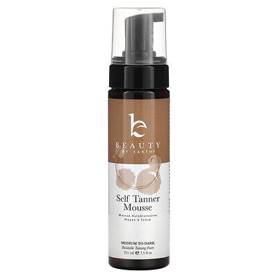 Beauty By Earth, Self Tanner Mousse, Medium to Dark, 7.5 fl oz (222 ml) Beauty By Earth, Self Tanner Mousse, Medium to Dark, 7.5 fl oz (222 ml)