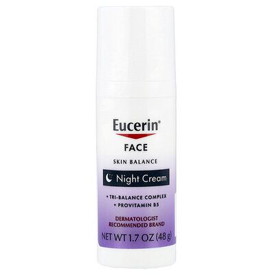 Eucerin Face, Skin Balance, Night Cream, 1.7 oz (48 g) Eucerin Face, Skin Balance, Night Cream, 1.7 oz (48 g)