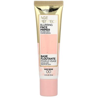 L'Oréal, Age Perfect, Blurring Face Primer, 00 Rosy/Rose, 1 fl oz (30 ml) L'Oréal, Age Perfect, Blurring Face Primer, 00 Rosy/Rose, 1 fl oz (30 ml)