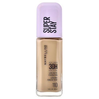 Maybelline, Super Stay, Lumi-Matte Foundation, 110, 1 fl oz (30 ml) Maybelline, Super Stay, Lumi-Matte Foundation, 110, 1 fl oz (30 ml)