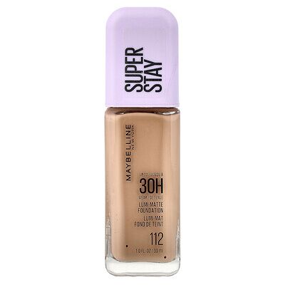 Maybelline, Super Stay, Lumi-Matte Foundation, 112, 1 fl oz (30 ml) Maybelline, Super Stay, Lumi-Matte Foundation, 112, 1 fl oz (30 ml)