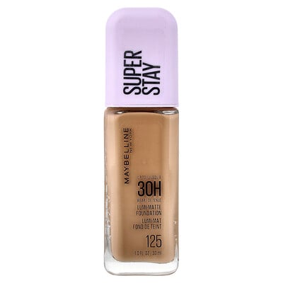 Maybelline, Super Stay, Lumi-Matte Foundation, 125, 1 fl oz (30 ml) Maybelline, Super Stay, Lumi-Matte Foundation, 125, 1 fl oz (30 ml)