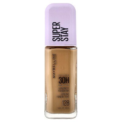 Maybelline, Super Stay, Lumi-Matte Foundation, 128, 1 fl oz (30 ml) Maybelline, Super Stay, Lumi-Matte Foundation, 128, 1 fl oz (30 ml)