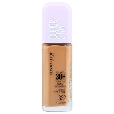 Maybelline, Super Stay, Lumi-Matte Foundation, 322, 1 fl oz (30 ml) Maybelline, Super Stay, Lumi-Matte Foundation, 322, 1 fl oz (30 ml)