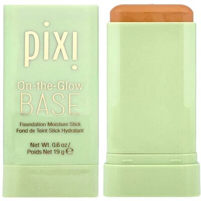 Pixi Beauty, On-The-Glow Base, Foundation Moisture Stick, Tan, 0.6 oz (19 g) Pixi Beauty, On-The-Glow Base, Foundation Moisture Stick, Tan, 0.6 oz (19 g)