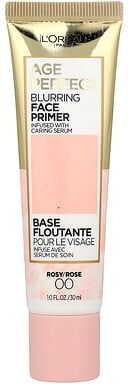 L'Oréal, Age Perfect, Blurring Face Primer, 00 Rosy/Rose, 1 fl oz (30 ml)