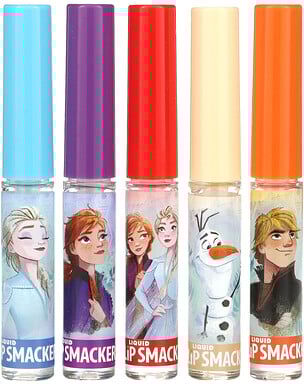 Lip Smacker, Disney Frozen, Liquid Lip Gloss, Variety Pack, 5 Pack, 0.45 fl oz (14 ml)